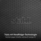 Artisan Hybrid Triply Non Stick Kadai With Lid, 2.4 Liters | Stainless Steel Kadhai, 24cm - Induction Friendly